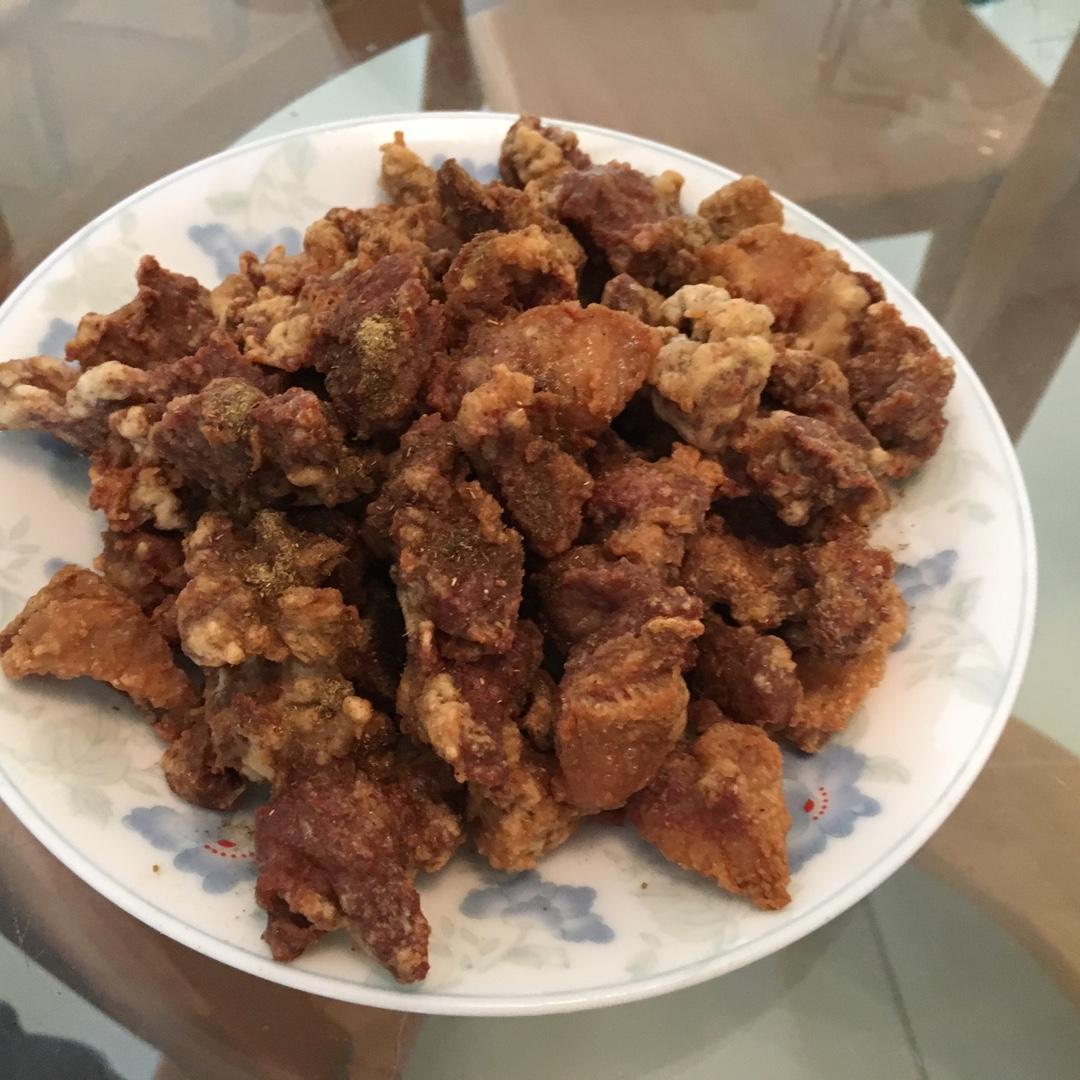 香辣可口的——油炸小羊肉串