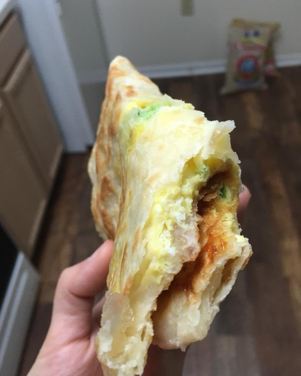 飞饼版鸡蛋灌饼