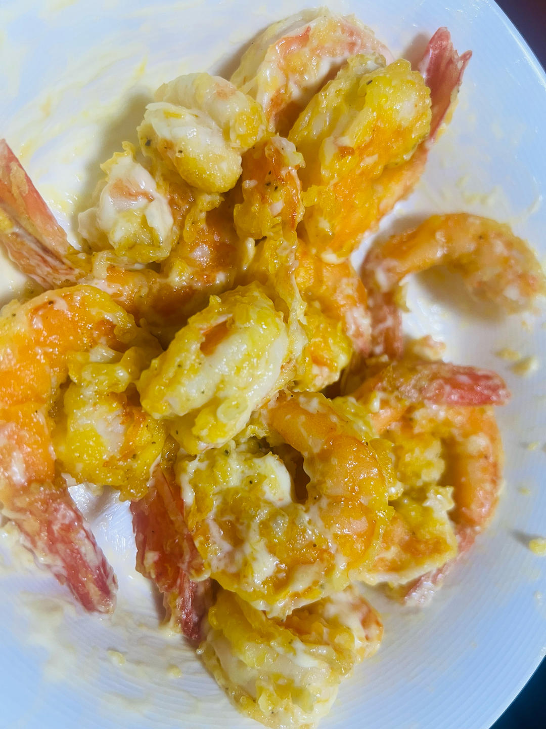 柏悦平替版芥末虾球