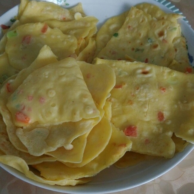 玉米鸡蛋饼