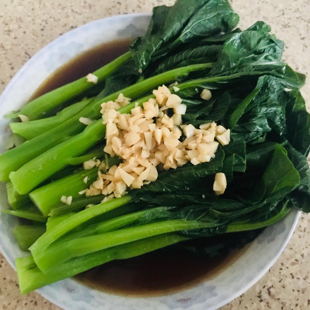 白灼菜心