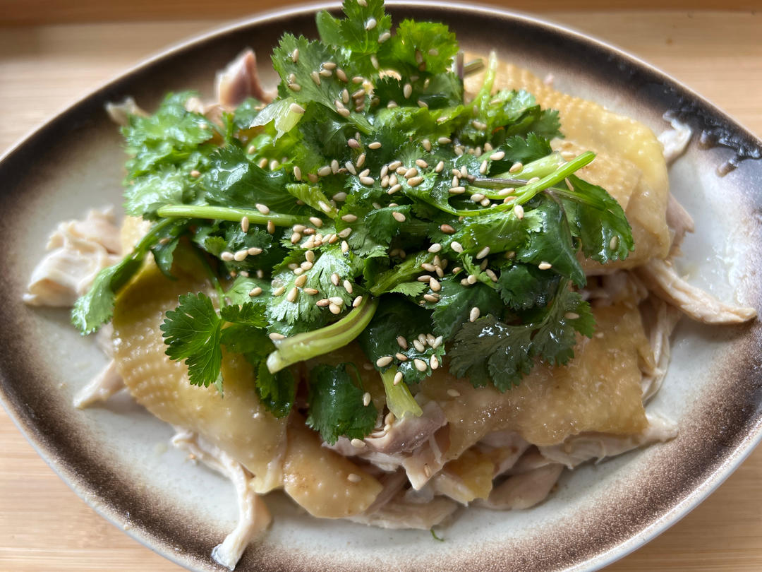 凉拌手撕盐焗鸡的做法