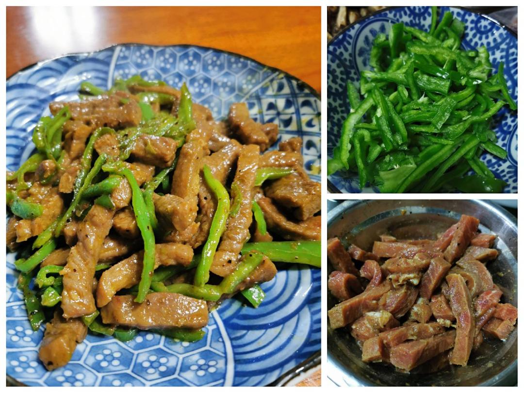 杭椒牛柳黑椒牛柳 终于找到炒出嫩牛肉的办法了 肉片肉丝都适用