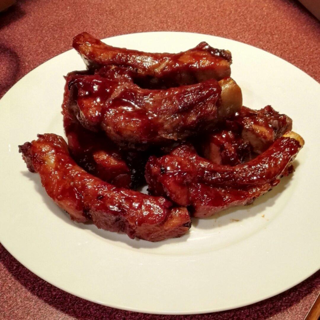 蜜汁烤肋排