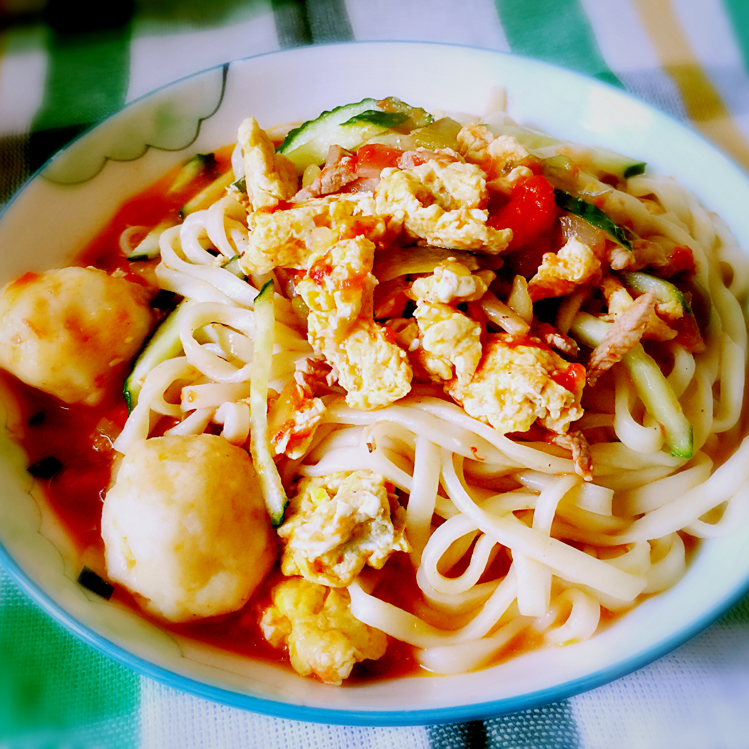 (外婆真传)西红柿打卤面