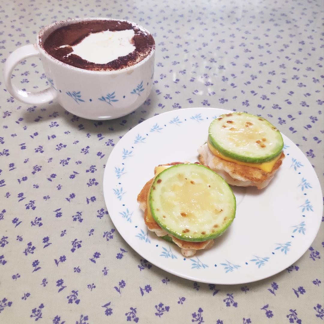 西葫芦鲜虾三明治&豆腐鲜虾三明治