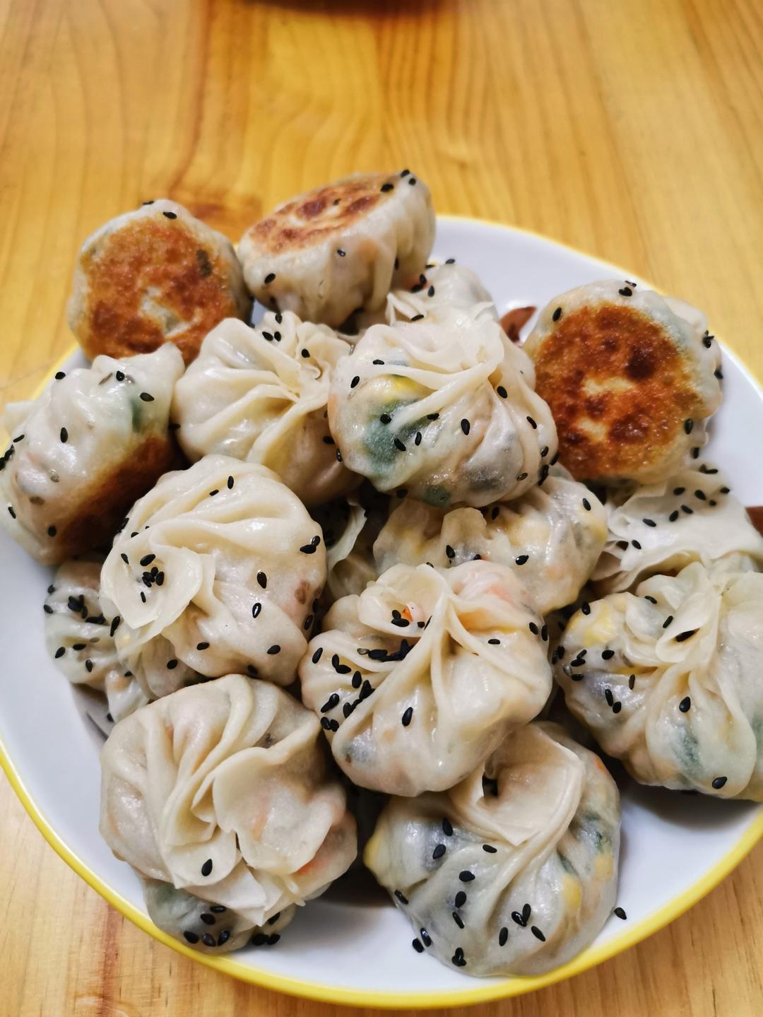 皮薄馅大～韭菜鸡蛋饼