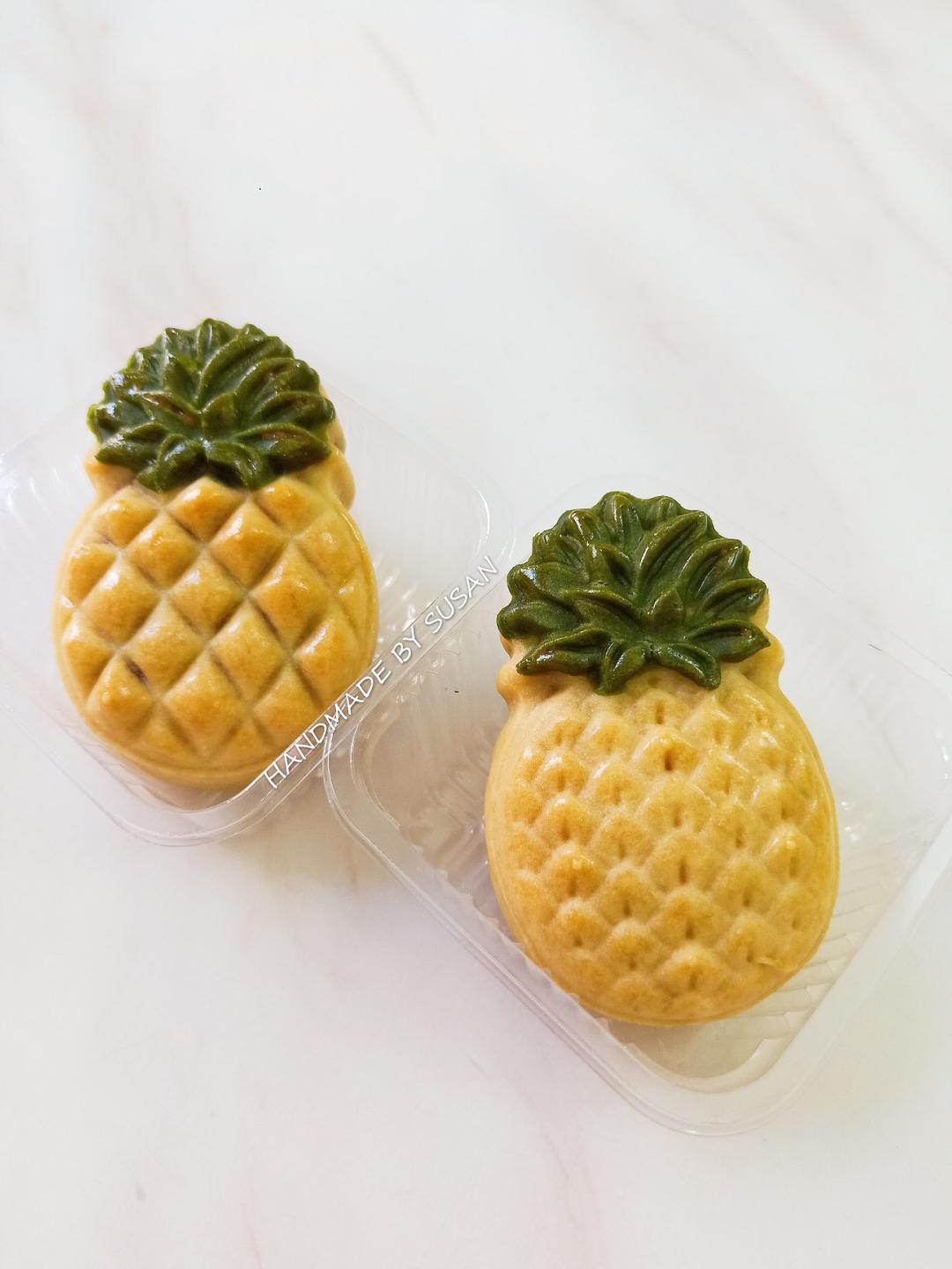 广式凤梨月饼（2020最火的款隔夜回油）
