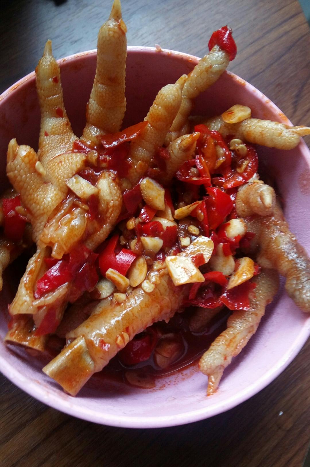 香辣鸡爪