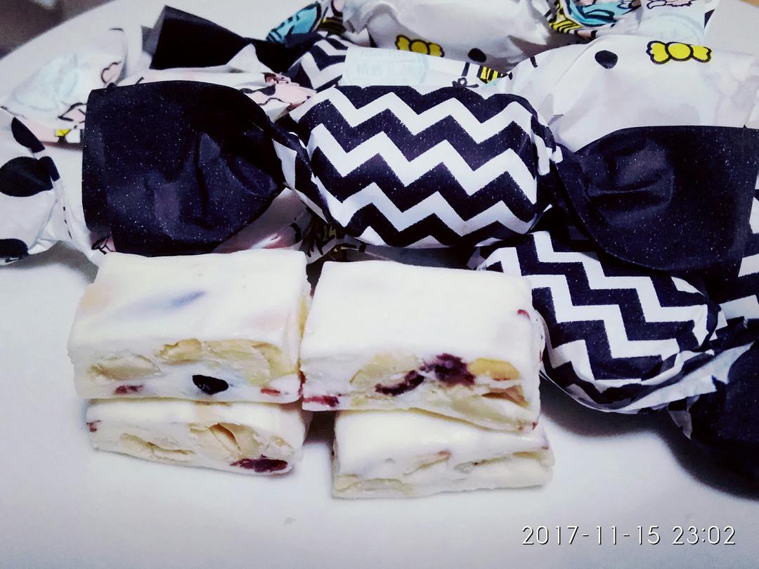 面包机轻松做牛轧糖（这样做雪花酥也赞哦）