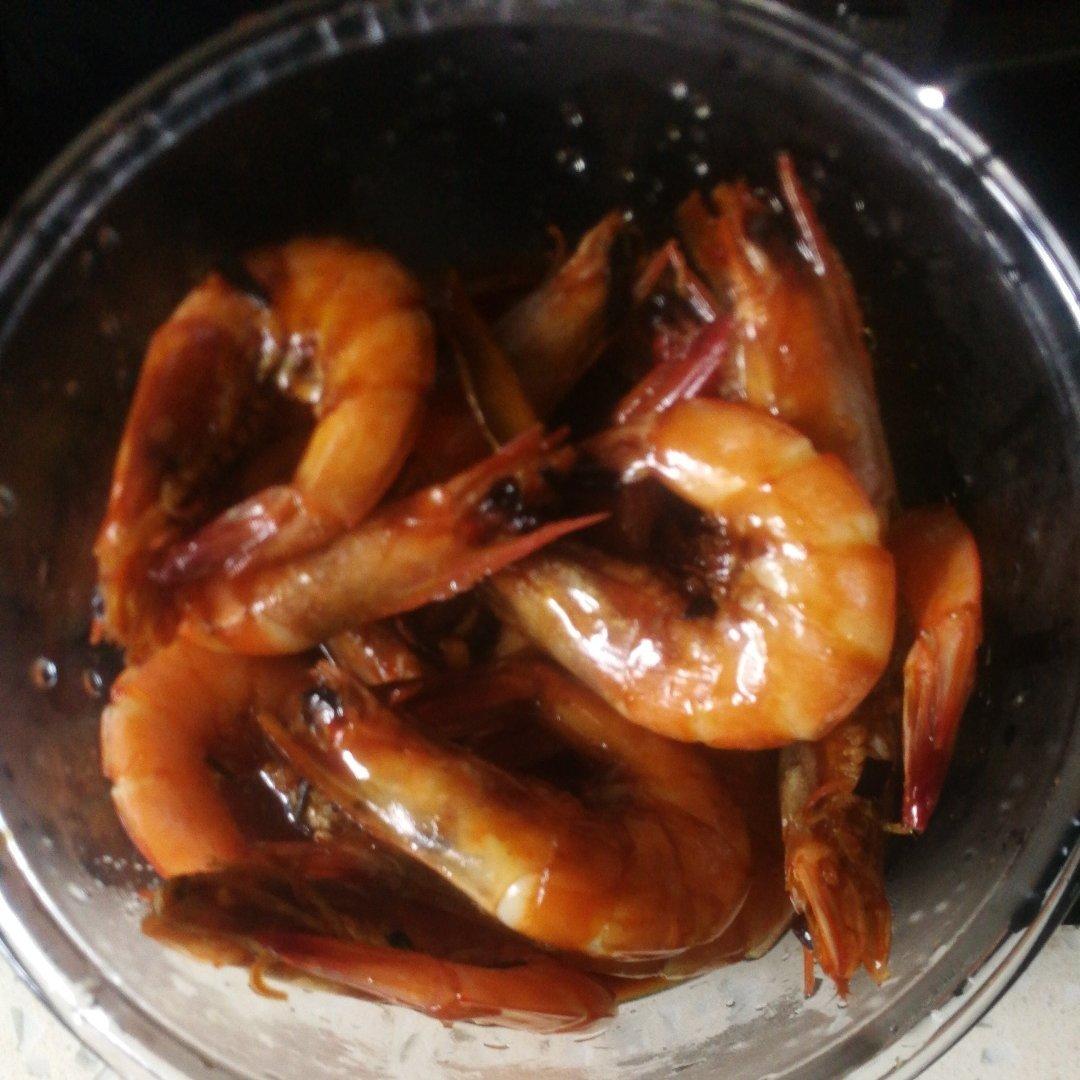红烧基围虾