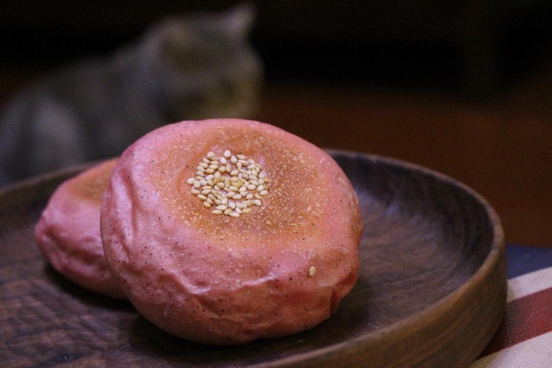 日式紫薯紫糯米包