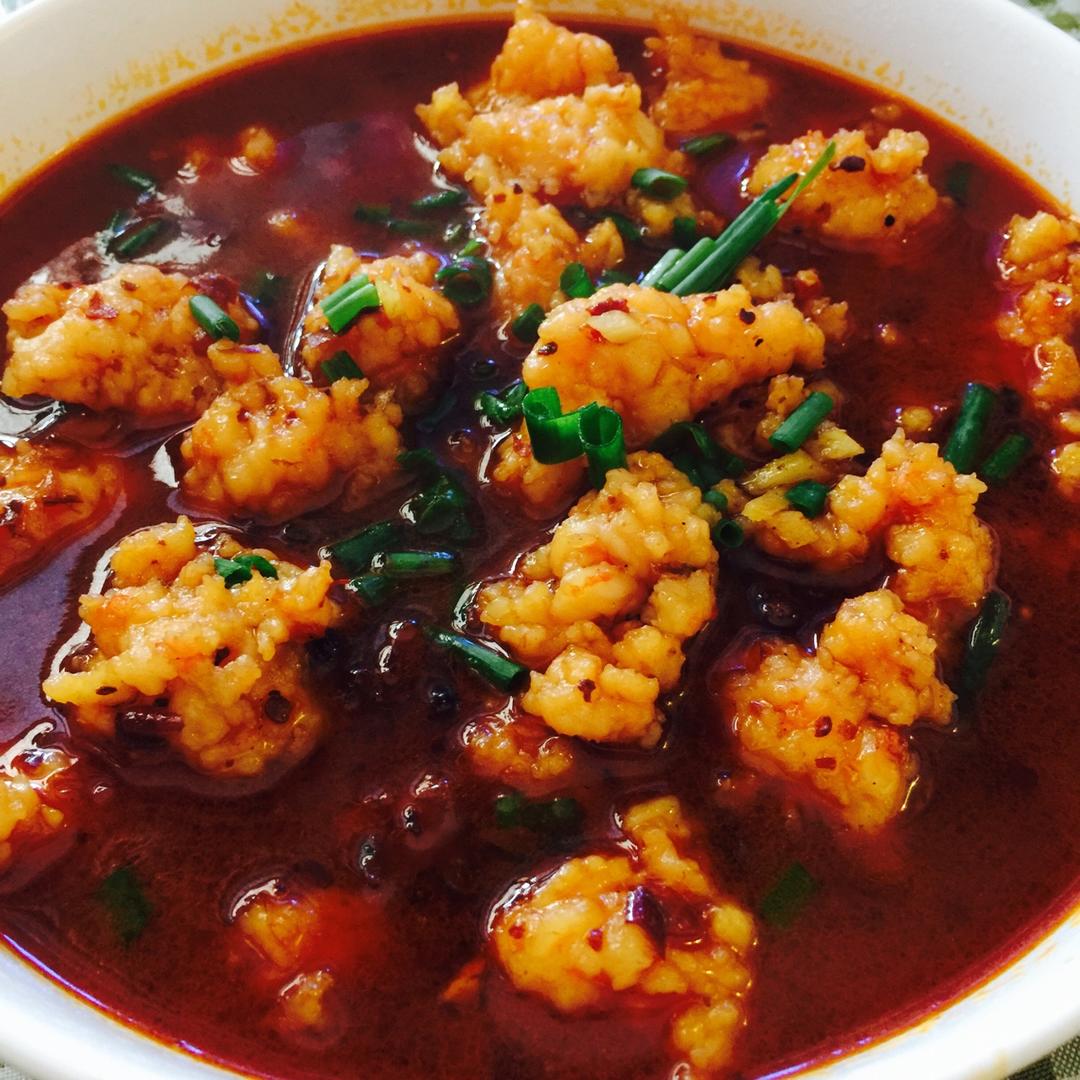 【自制水煮虾滑】