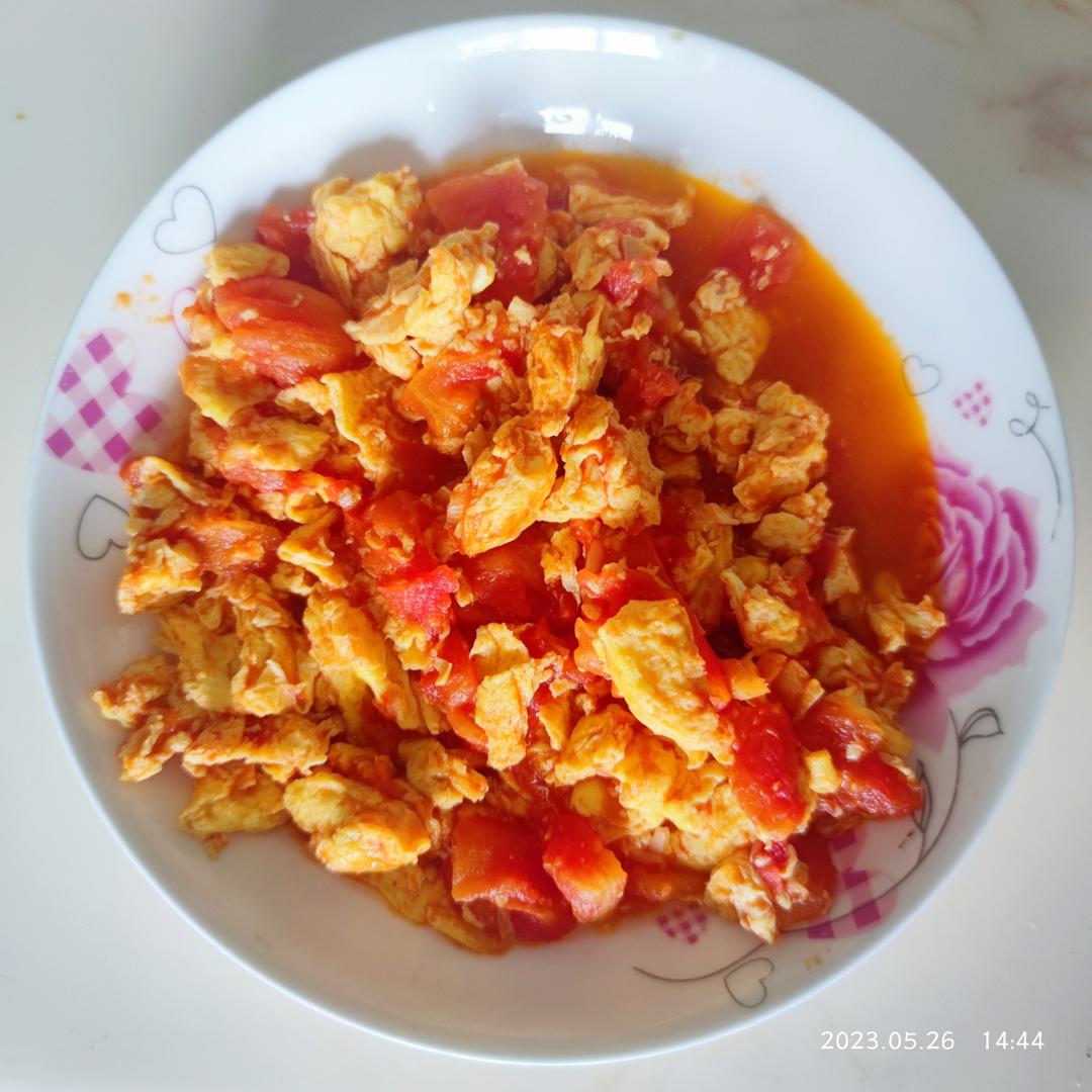 西红柿炒鸡蛋
