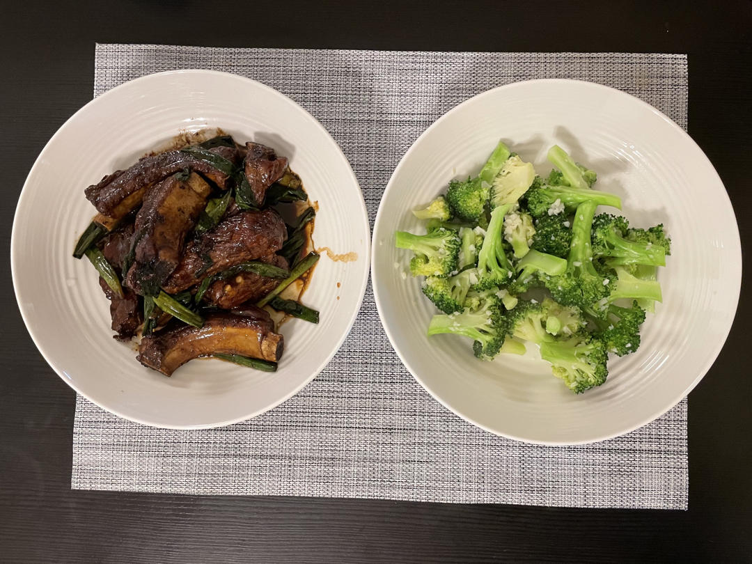 简易葱烧排骨