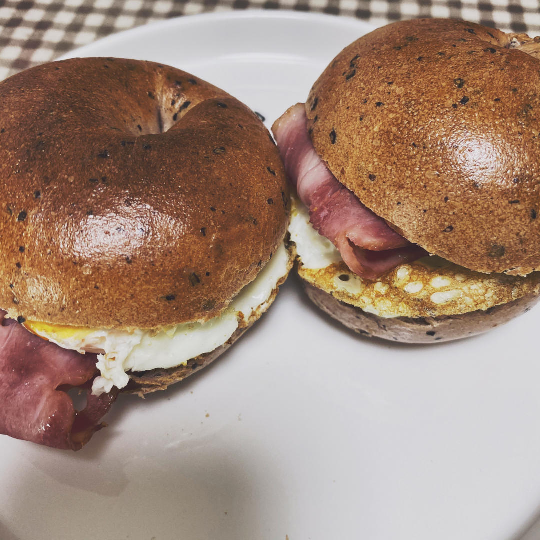 香气扑鼻的桂花醪糟贝果