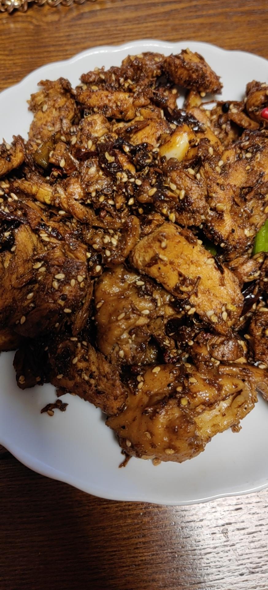 【简易】麻辣孜然牛肉干
