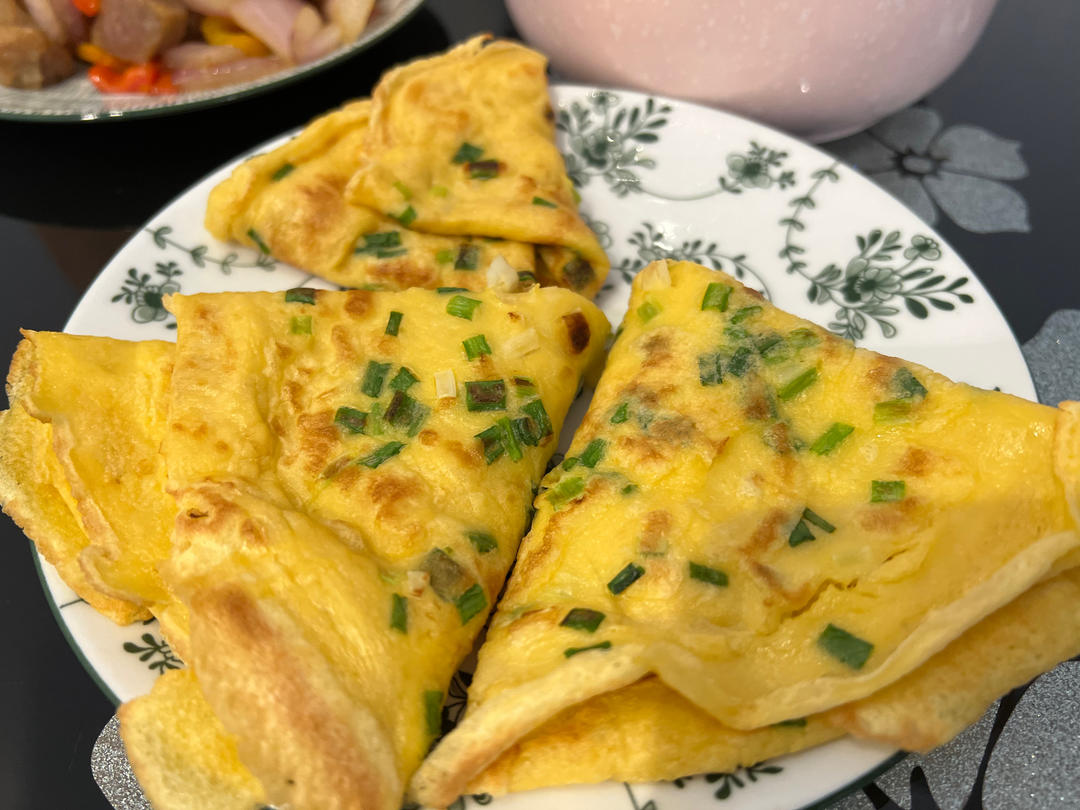 牛奶鸡蛋早餐饼