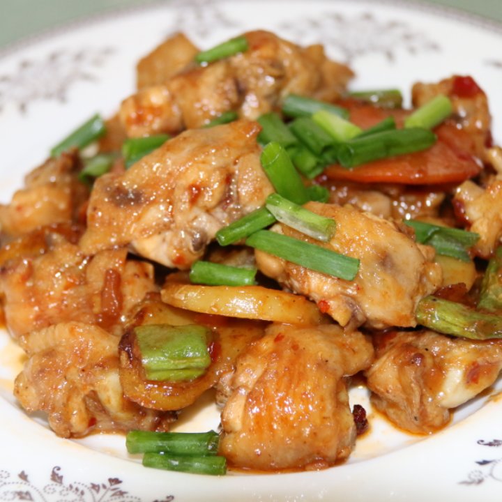 香辣鸡块锅