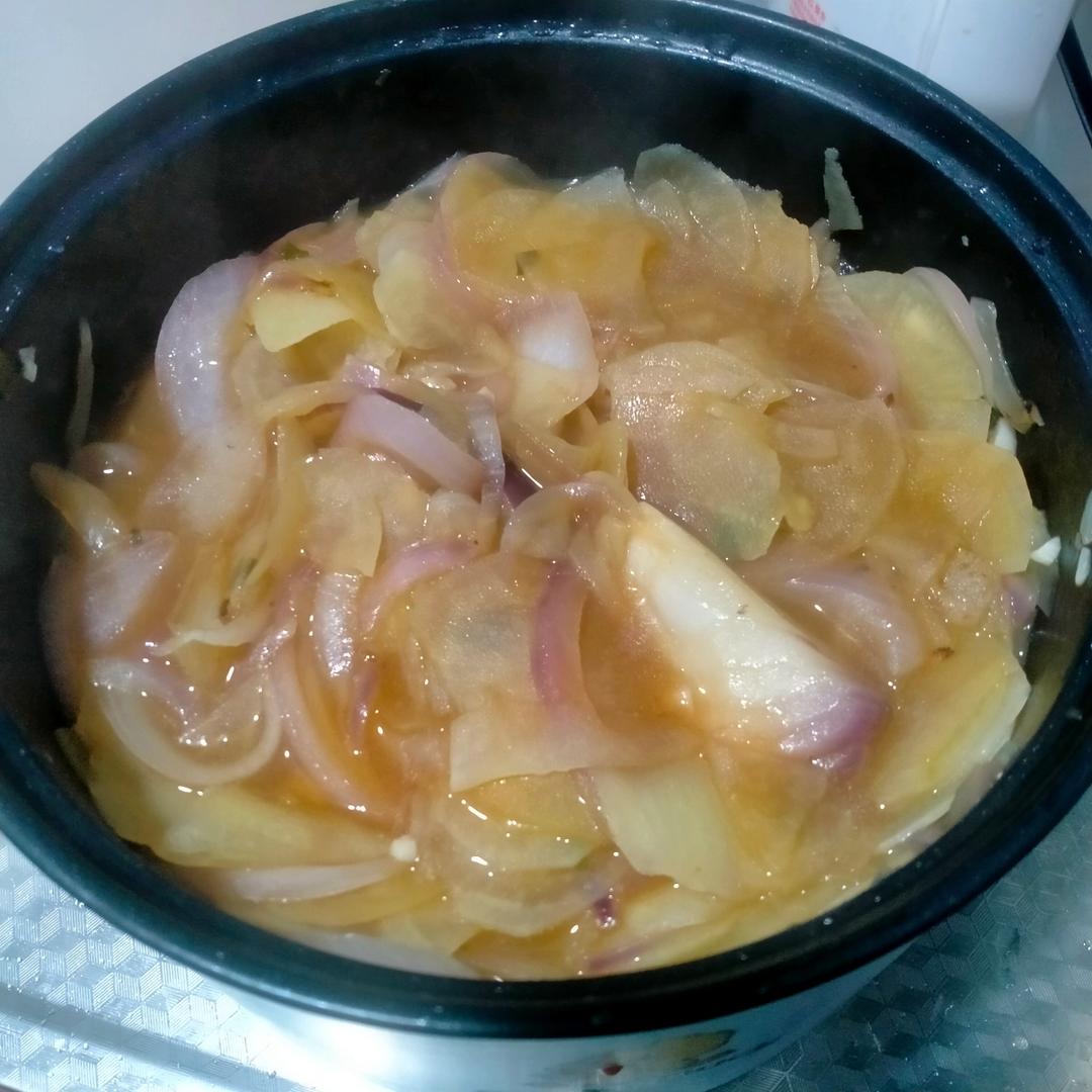 洋葱炒土豆片