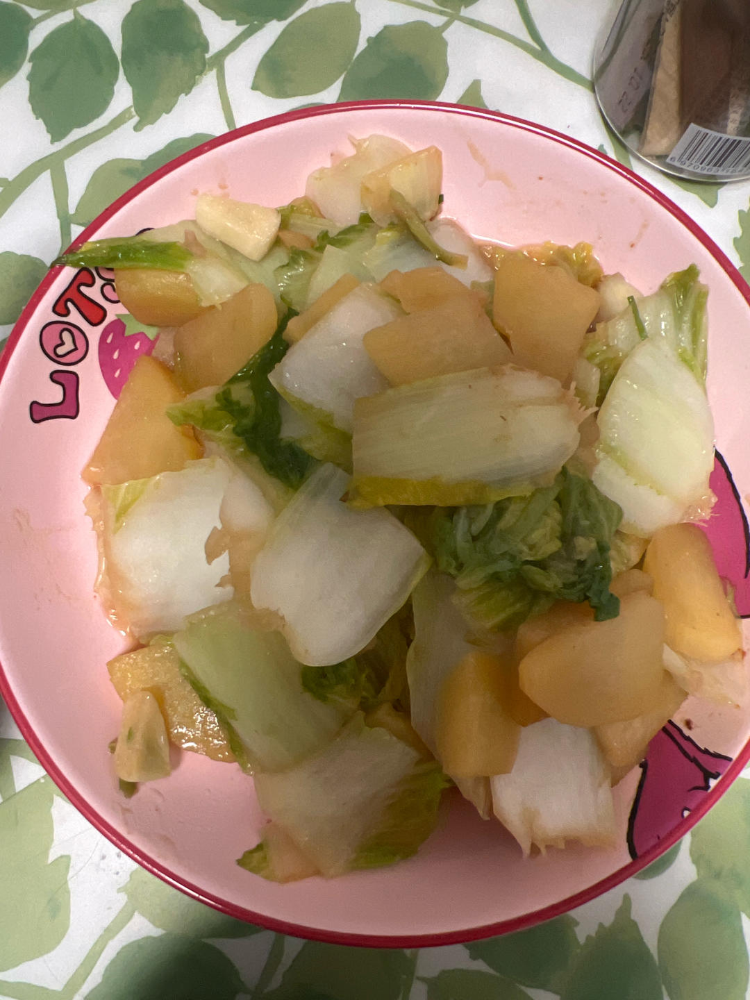 素版干锅土豆娃娃菜