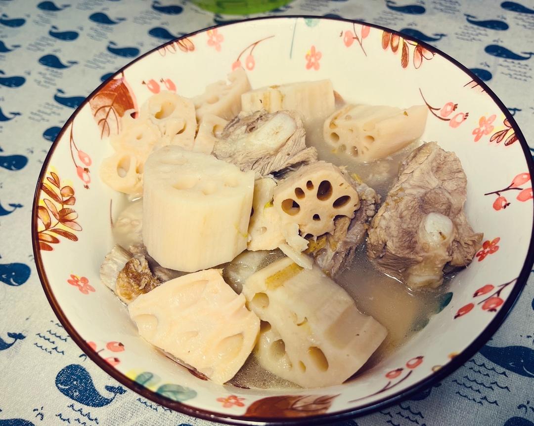 莲藕炖排骨