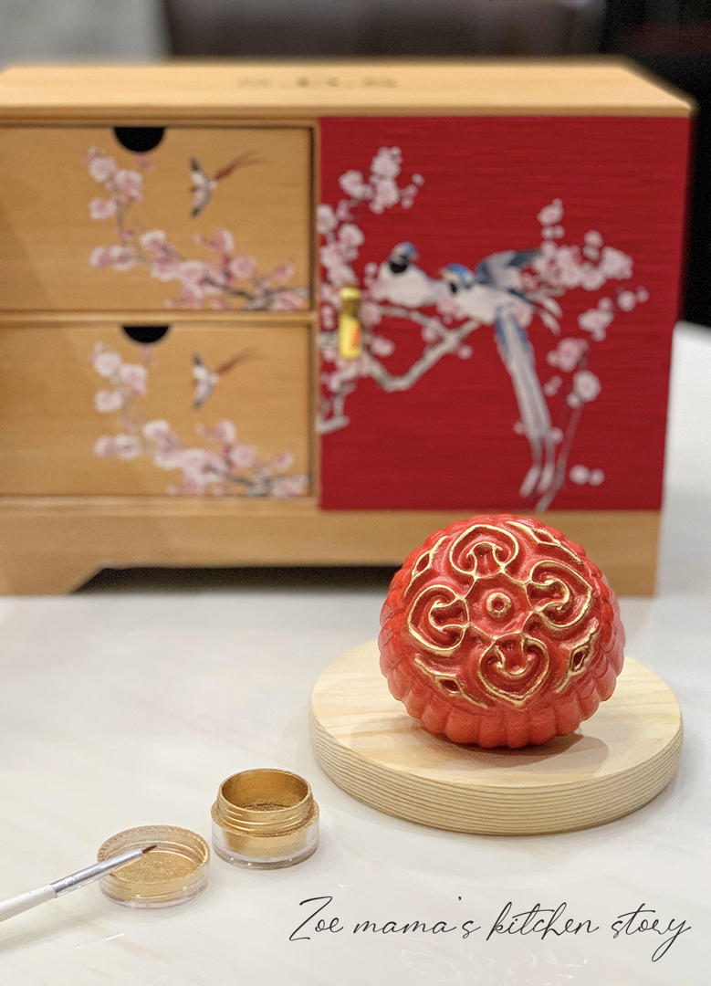 古典美感 精致高雅 月饼造型馒头
