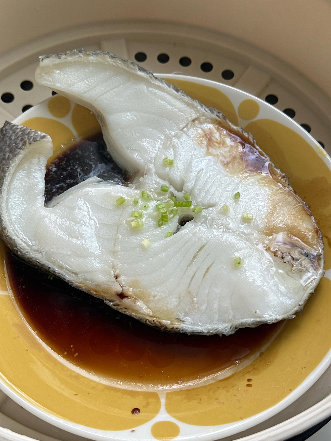 一点没难度的清蒸鳕鱼