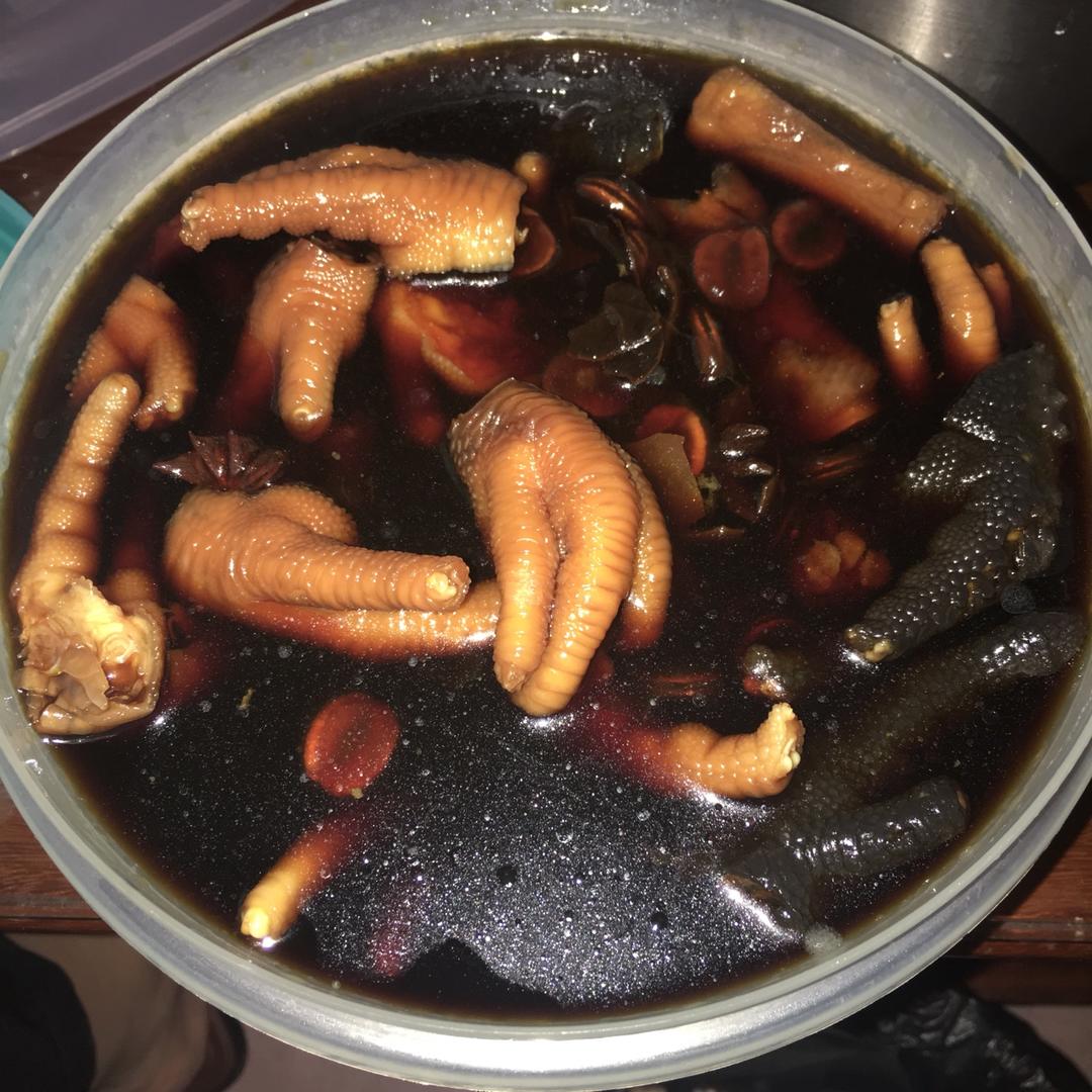 罗汉果陈醋泡鸡脚