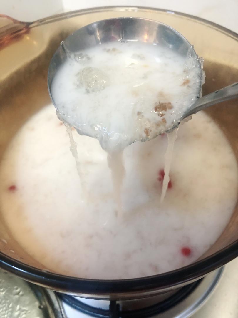 桃胶皂角米雪燕美颜羹