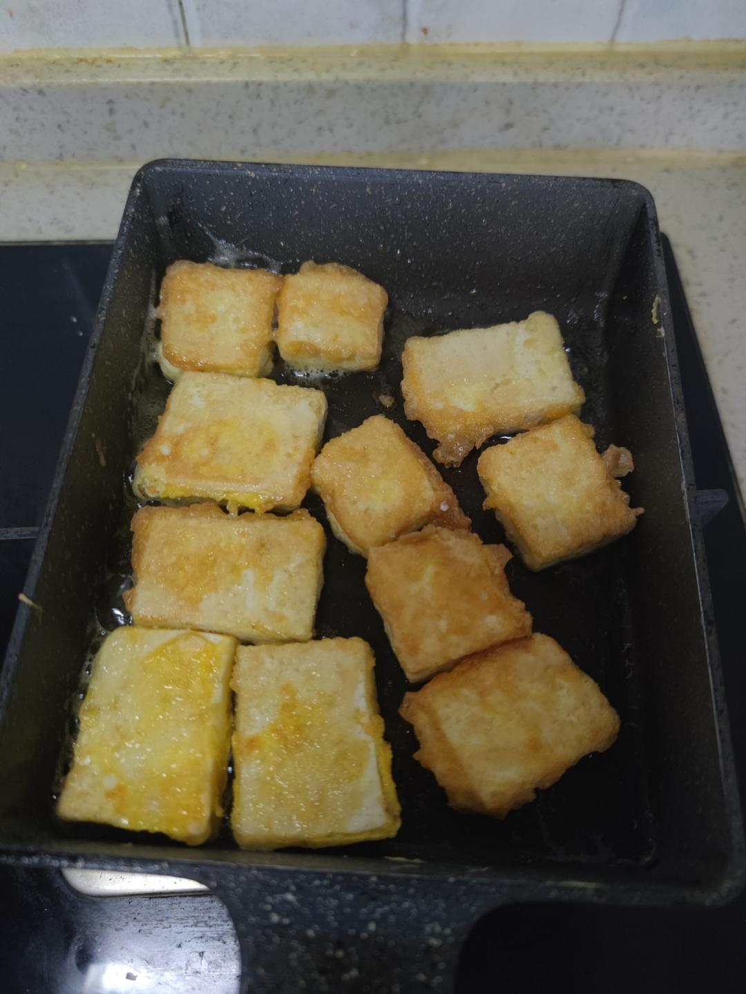 无敌好吃的香煎豆腐