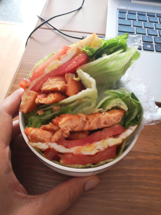 关晓彤同款蔬菜三明治教程