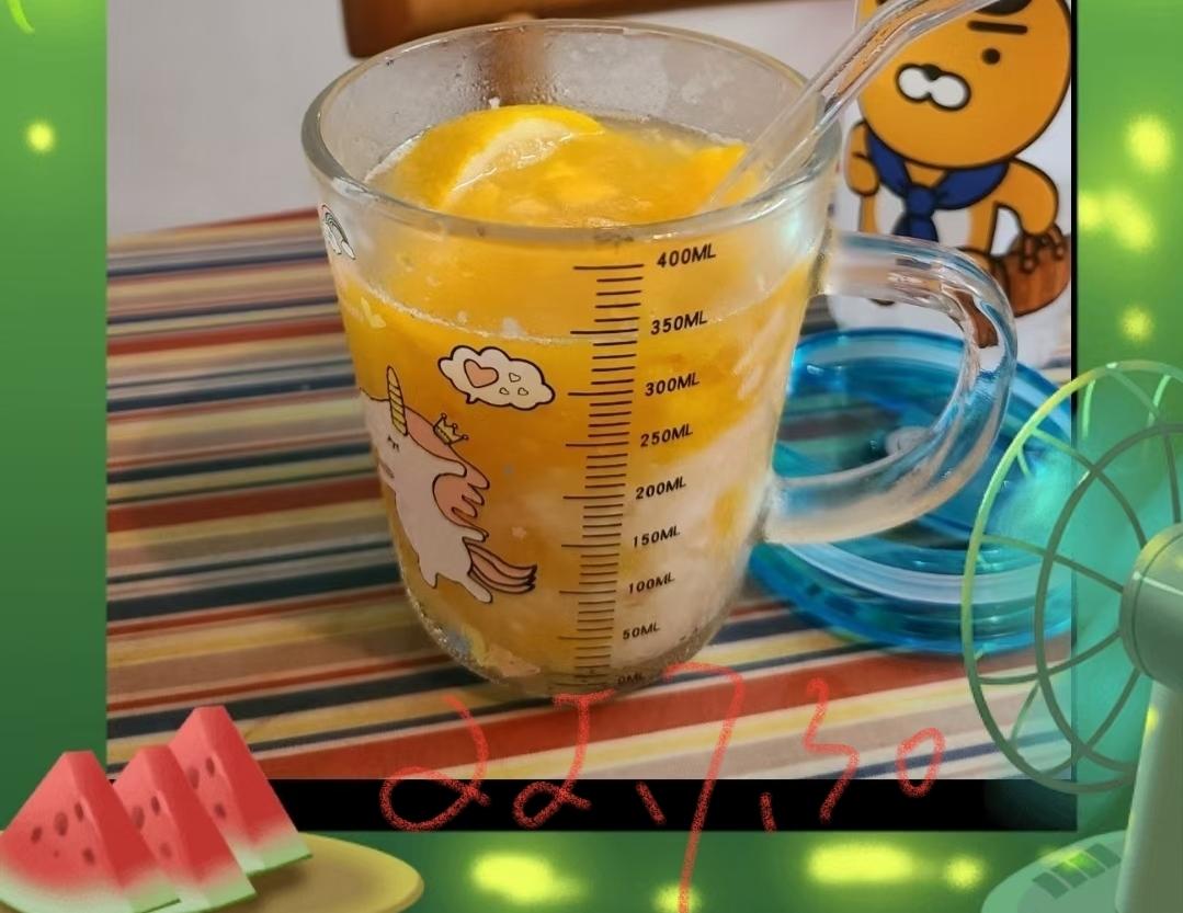 宝宝最爱的夏日天然果汁饮