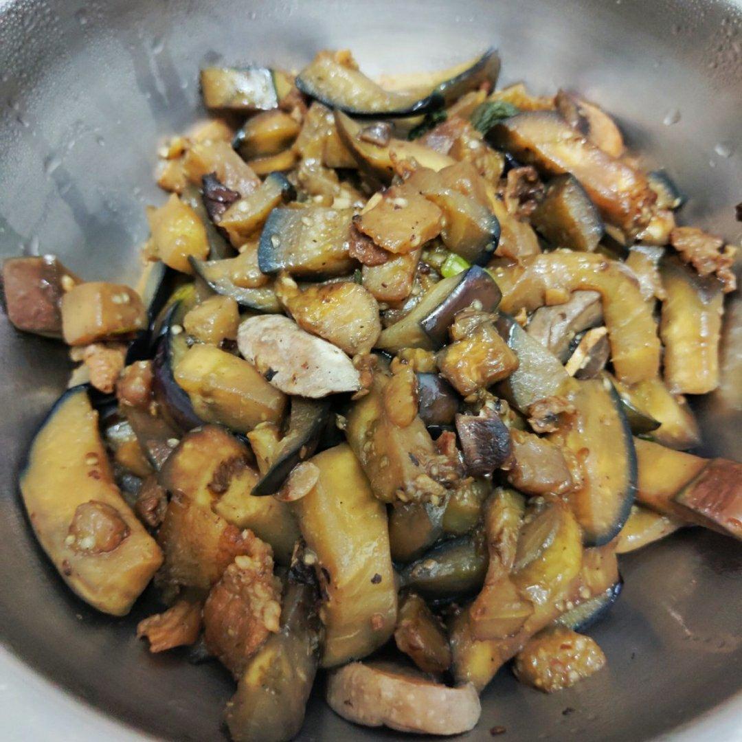 茄子炒肉