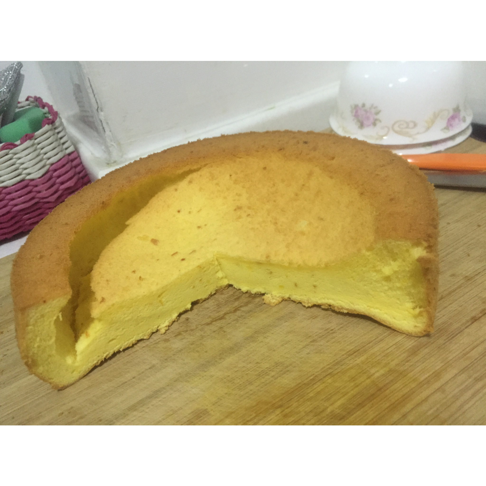 软嫩Q弹，橙香十足——香橙戚风