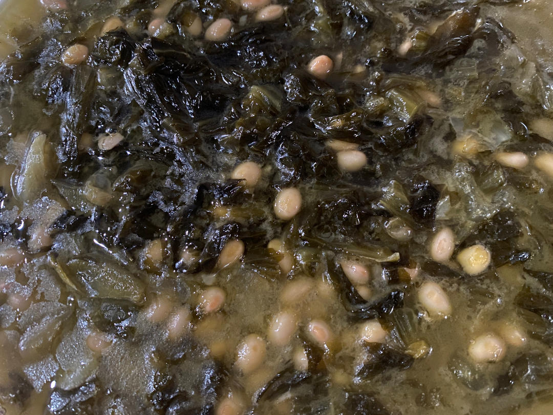 「黄豆咸菜煲（高压锅）」潮汕版