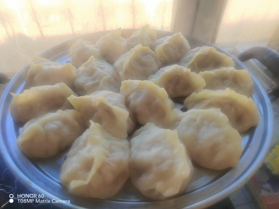 小白新手都可以做的白菜蒸饺原始味道很好吃
