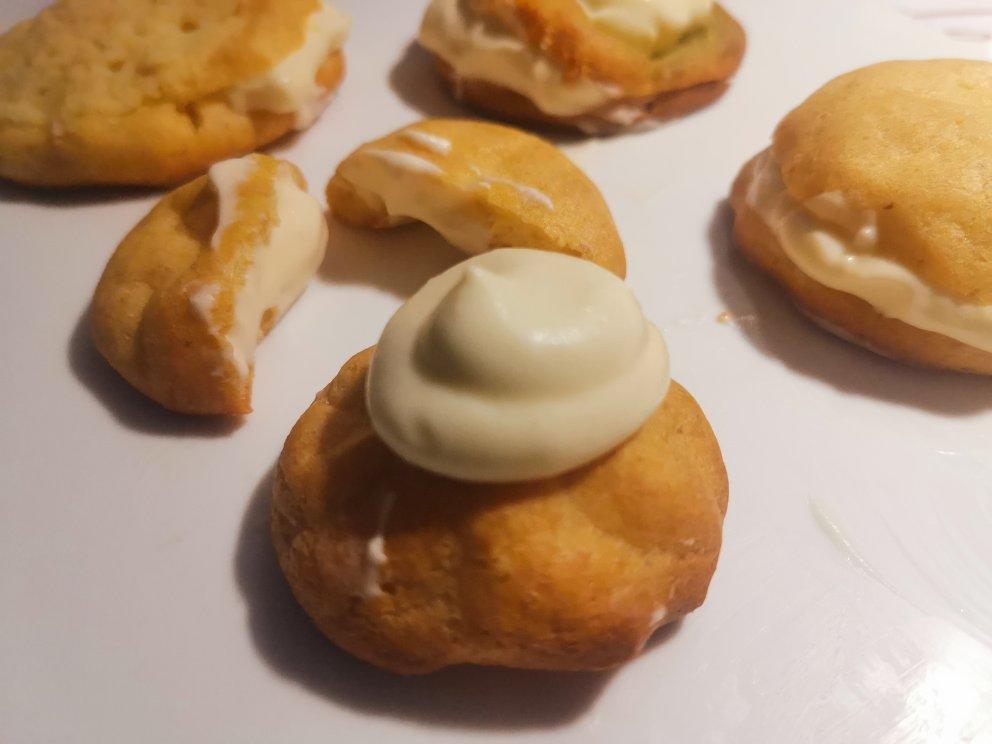 简单易成功的奶油小泡芙做法