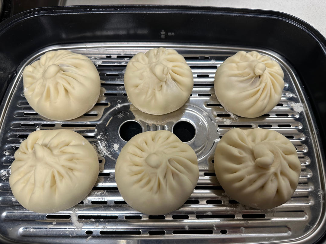 鲜肉包(‼️超嫩肉馅 松软多汁 免打水㊙️详细版)