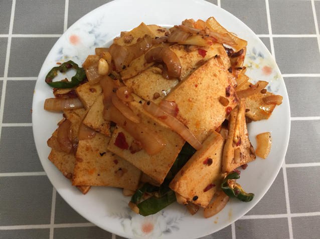 小炒千叶豆腐