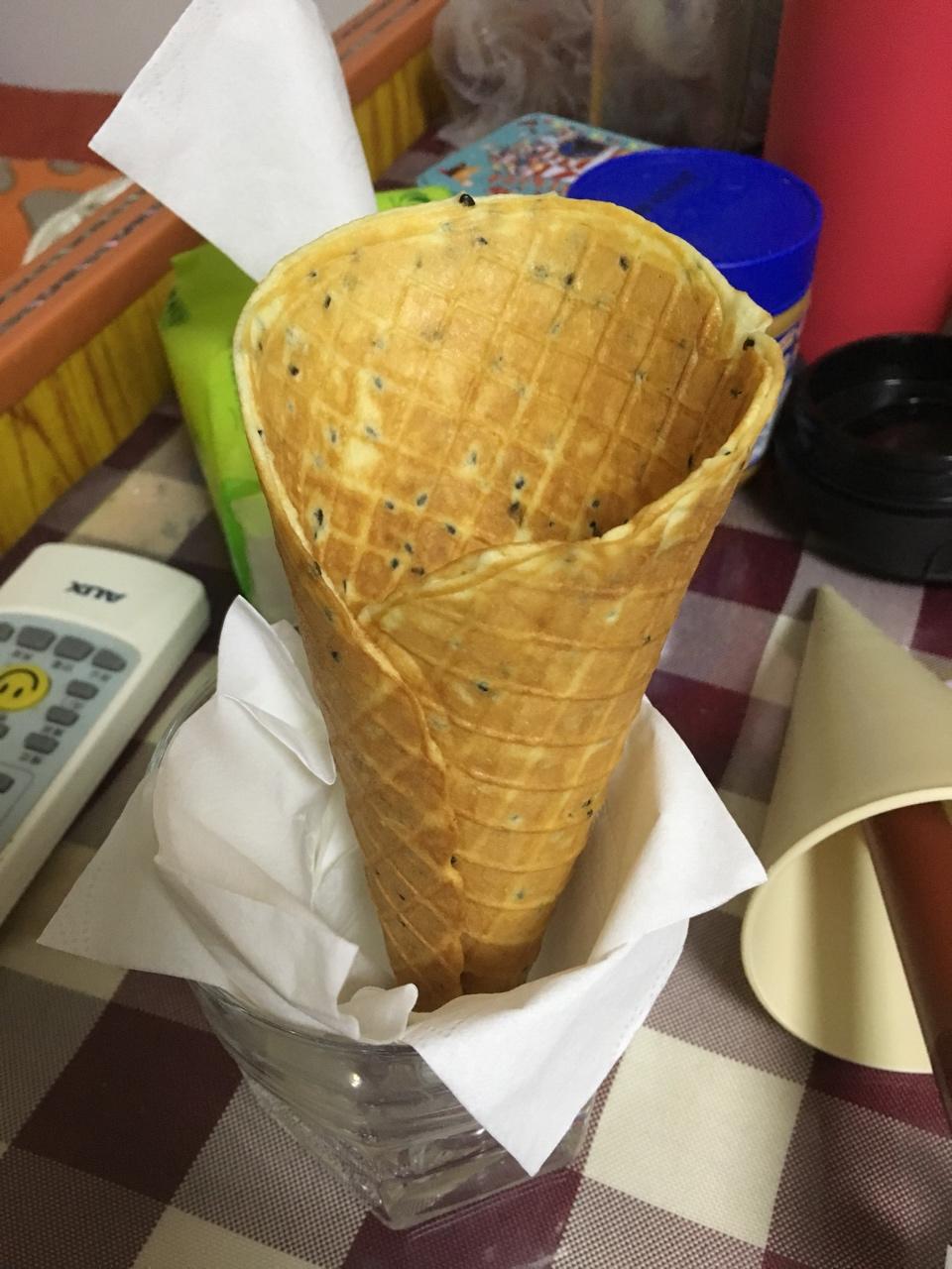 香脆可口的蛋卷卷