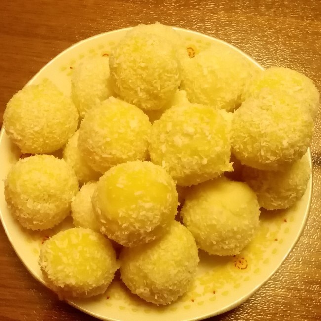 养生山药球（Chinese Yam Balls）
