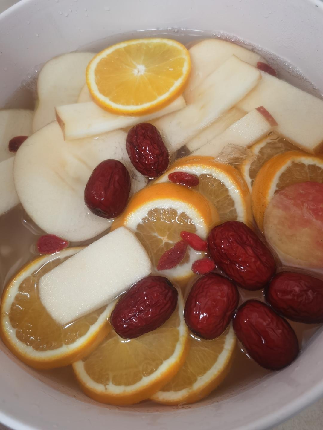 冬日暖饮水果茶