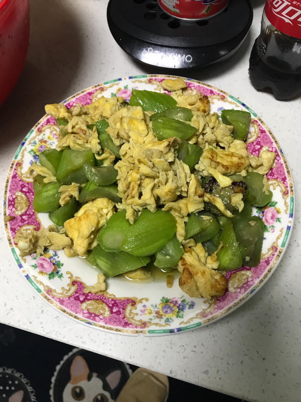 丝瓜炒鸡蛋5分钟夏日防暑快炒