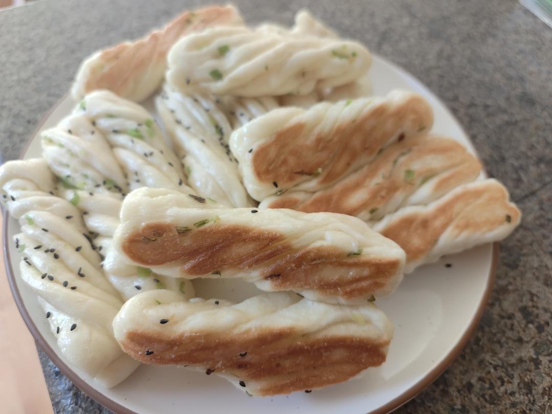 一定要做！—煎卷子【生煎花卷】