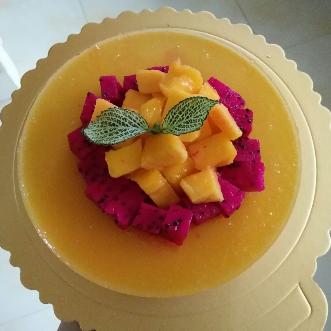 《Tinrry下午茶》教你做芒果流心慕斯（6寸配方）