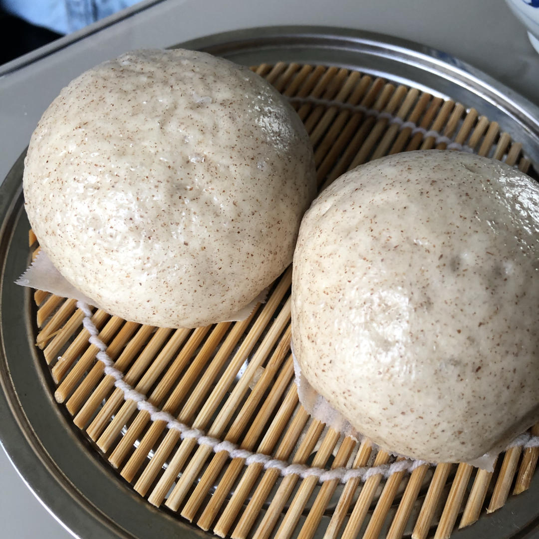 超好吃有豆豆的豆沙包，一次发酵（红豆包）