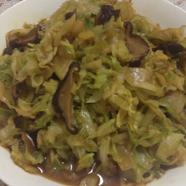 香菇洋白菜