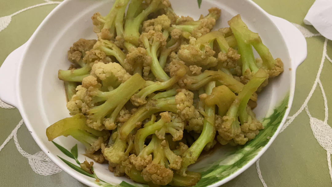 炒花菜