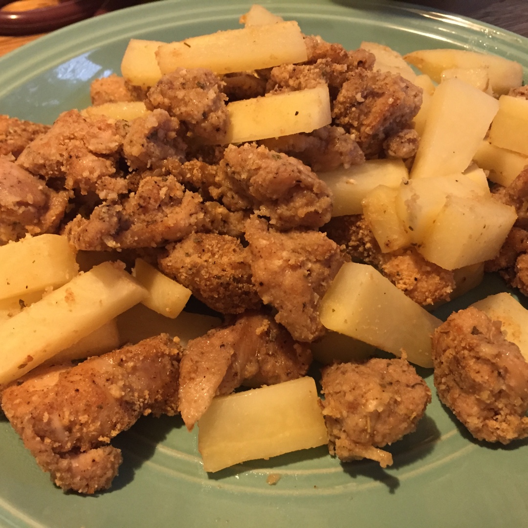 盐酥鸡（微波炉版和烤箱版）